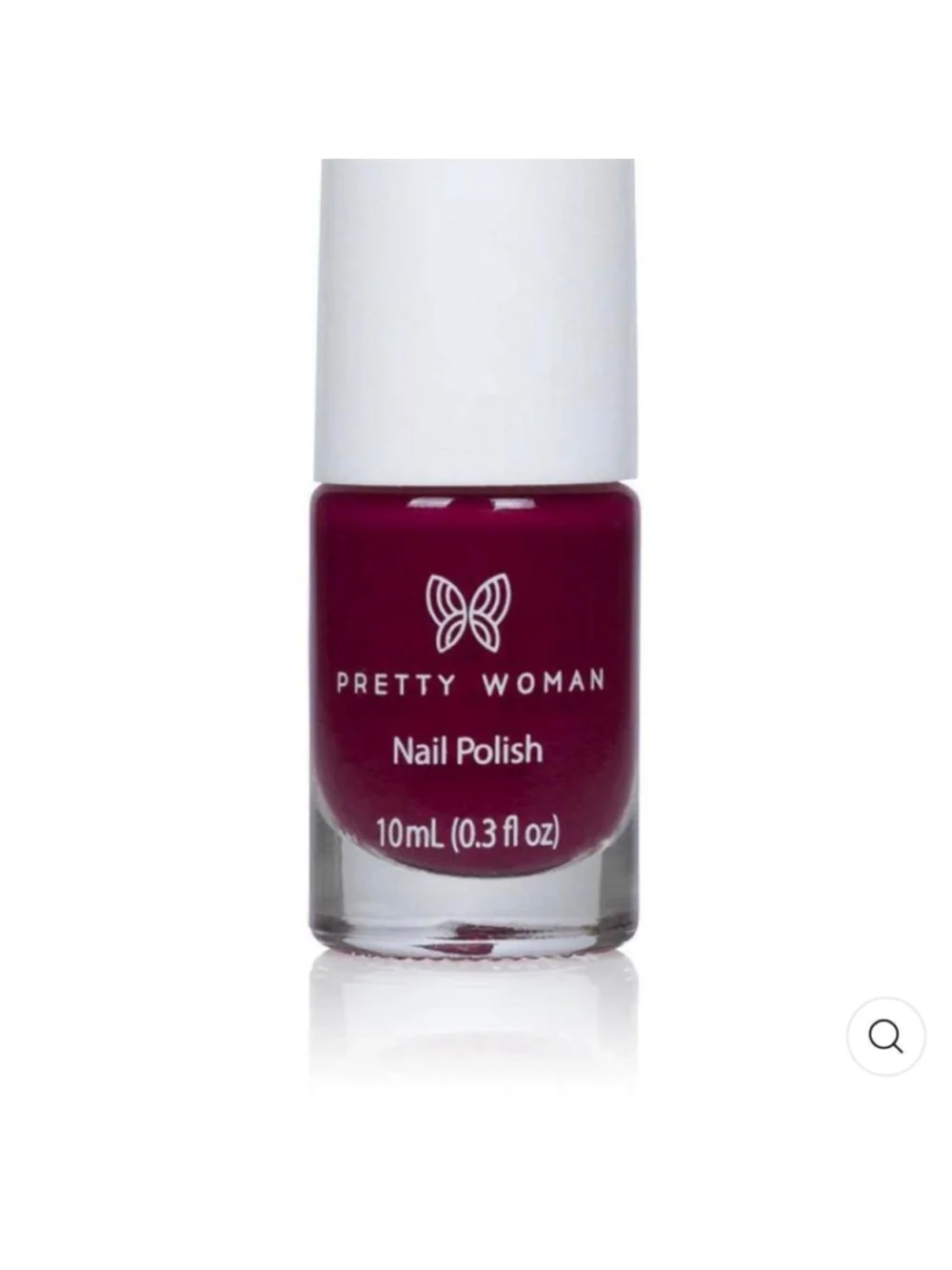 Pretty Woman Burgundy Nail Polish Plum A dark plum nail polish